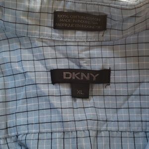 DKNY short sleeve button down